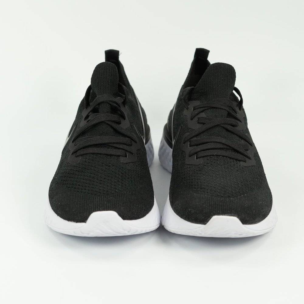 Nike Epic React Flyknit 2 'Gunsmoke' BQ8928-002 Running Training Jogging Gym - Picture 6 of 10